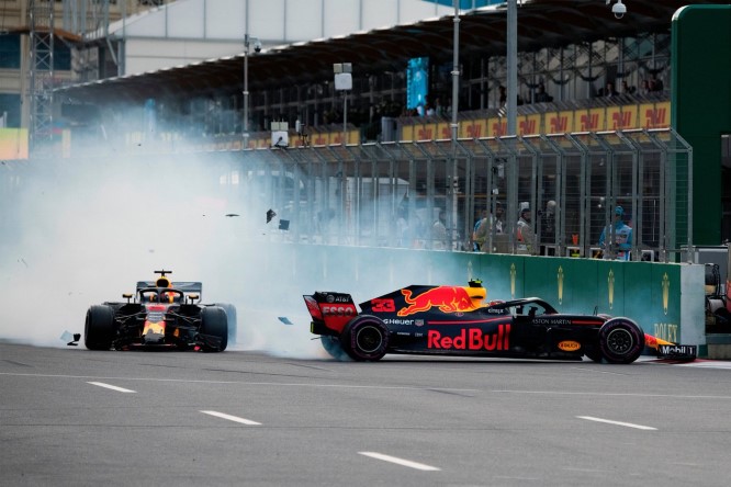 Ricciardo Verstappen Baku 2018 Azerbaijan Red Bull (Custom)