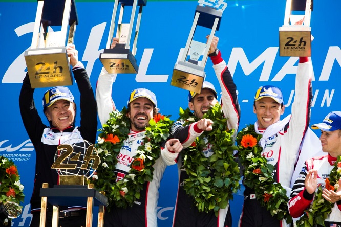 Alonso Buemi Nakajima Le Mans 2018