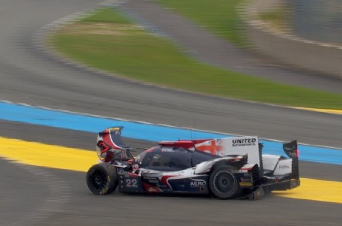 Di Resta crash Le Mans 2018