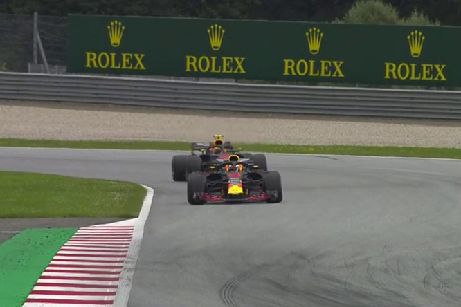 Ricciardo Verstappen Q3 Red Bull Ring GP Austria 2018