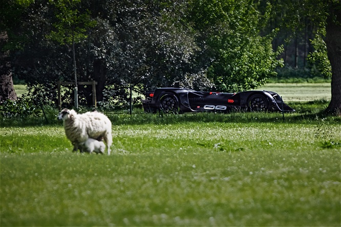 Roborace Robocar on the Goodwood Estate