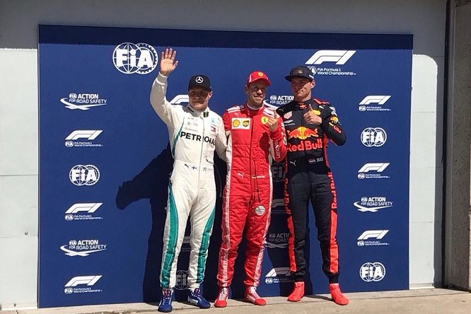 Interviste top3 qualifiche GP Canada 2018: Vettel, Bottas, Verstappen