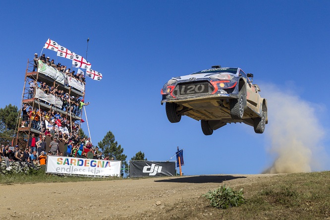 WRC Rally Italia Sardegna 2019 Hyundai Neuville