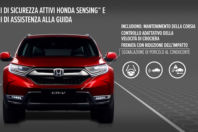 Honda svela le immagini del telaio CR-V