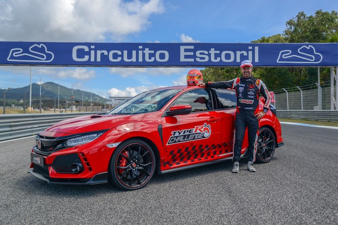 Honda Civic Type R, record all’Estoril