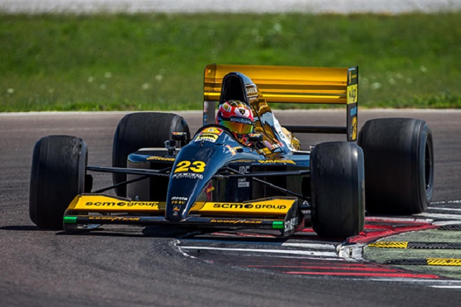 F1 | Lamborghini riporta in pista dopo 26 anni la Minardi M191B