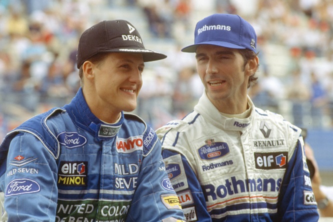 Damon Hill scrive a se stesso: “Sfiderai i migliori, non farti maltrattare”