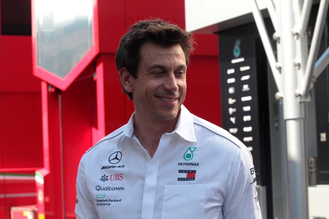 Wolff: “Abbiamo riscosso il credito con la fortuna, Ferrari più veloce”