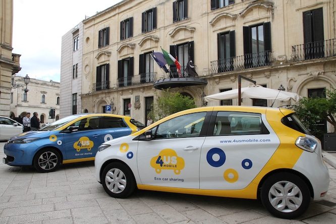 Il Salento in auto a 50 euro al giorno con Renault Zoe