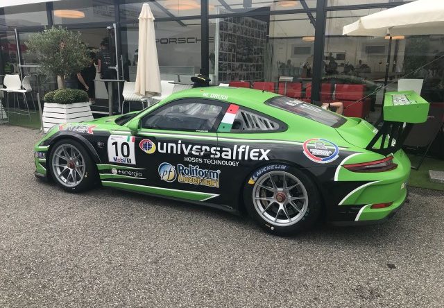 Drudi, Quaresmini, Cerqui: la Nazionale italiana della Porsche Supercup