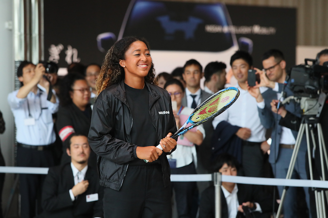 Nissan arruola la tennista che ha battuto Serena Williams