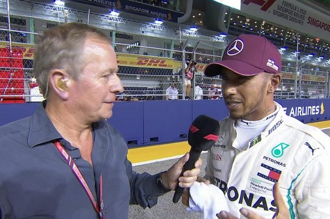 Interviste top3 qualifiche GP Singapore 2018: Hamilton, Verstappen, Vettel