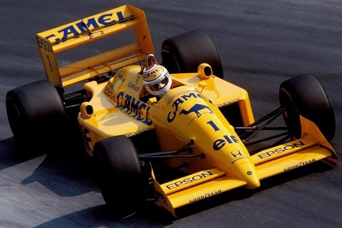 F1 | Lotus 100T: giallo tramonto