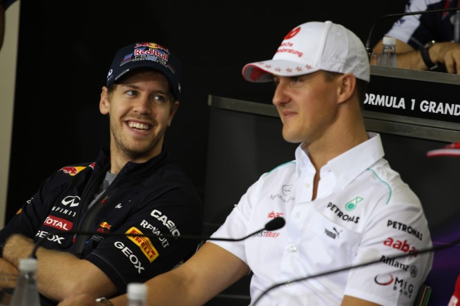 Vettel: “Non voglio che venga battuto il record di Schumacher”