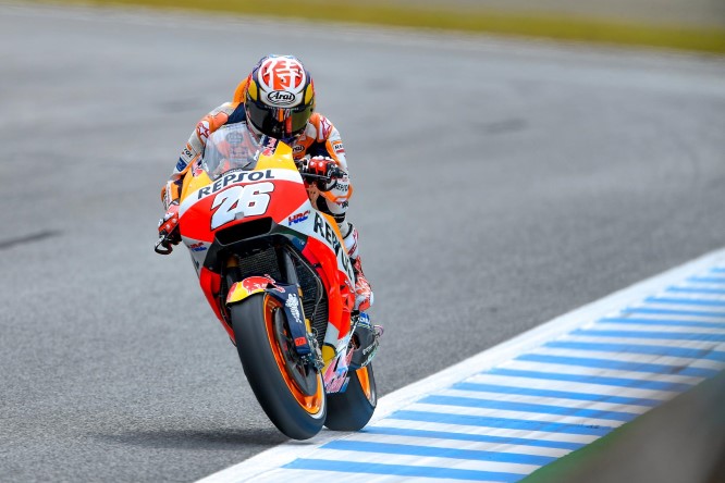 GP Giappone 2018, PL2: sul bagnato il più veloce è Pedrosa