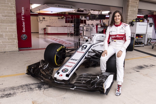 Tatiana Calderon guiderà la Sauber in Messico la prossima settimana