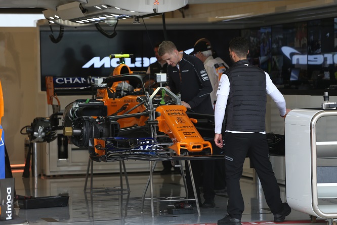 McLaren modifica il muso della MCL33 per Austin