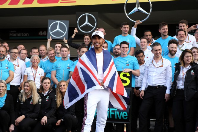 Hamilton, Russell e il DTM: 2018 trionfale per la Mercedes