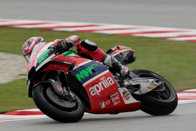 MotoGP | Aprilia dodicesima e tredicesima in qualifica a Sepang