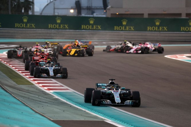 GP Abu Dhabi 2018, ordine di arrivo