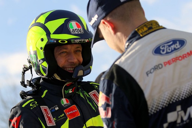 Niente Monza Rally Show per Valentino Rossi