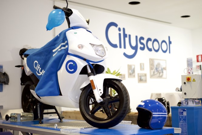 Scooter sharing: a Roma arriva Cityscoot