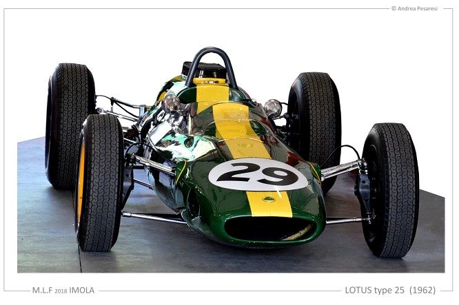 Tecnica delle Formula 1 storiche : Lotus type 25 (1962) – Seconda parte