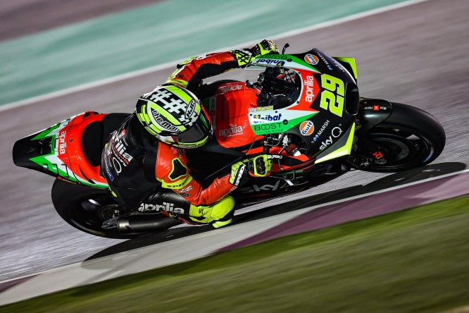 MotoGP | Qatar, Aprilia per la prima volta con tre moto