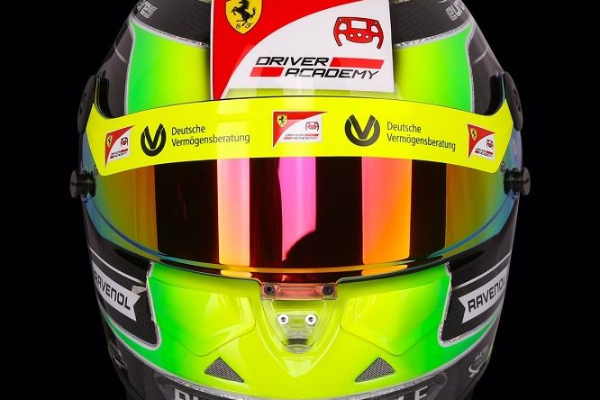 Nuovo casco per Mick Schumacher