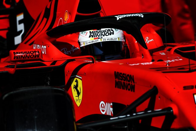 Ferrari, la SF90 sorprende anche Vettel