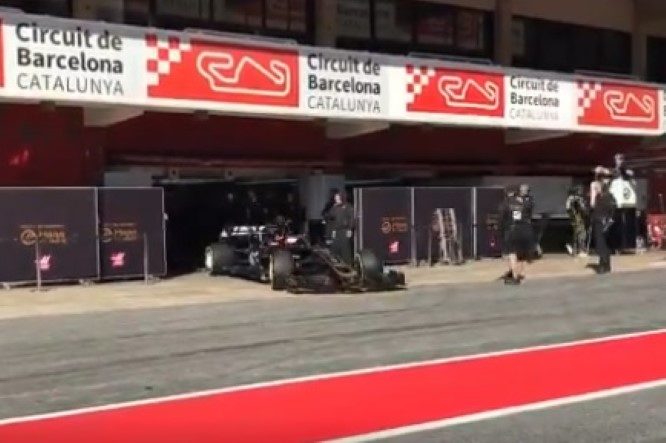 Primi chilometri in pista per la Haas VF19 – VIDEO