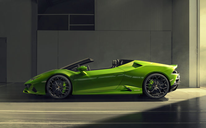 Una Lamborghini Huracan Spyder per l’uomo più veloce