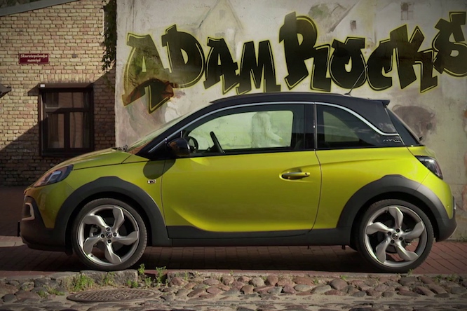 Opel Adam Rocks, citycar sempre più tecnologica