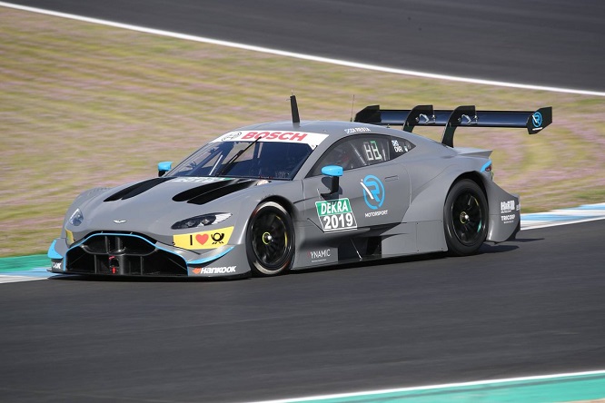 DTM | Primi giri per l’Aston Martin a Jerez