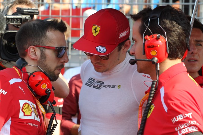 Leclerc: “La squadra ha deciso di mantenere le posizioni”