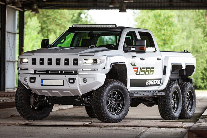 Bureko, lo Chevrolet Silverado diventa 6×6