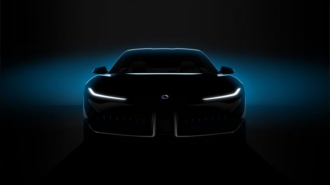 Karma e Pininfarina, il teaser del concept che debutterà a Shanghai