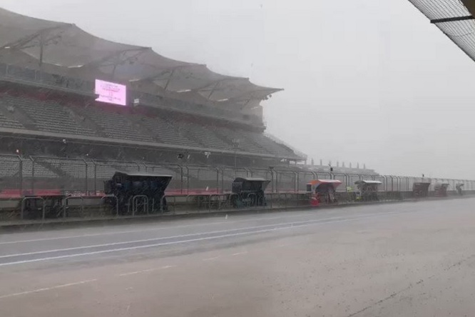 MotoGP | Nubifragio e fulmini su Austin, cancellate le PL3