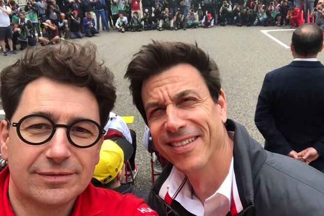 Wolff: “La Ferrari va sempre veloce al venerdì”