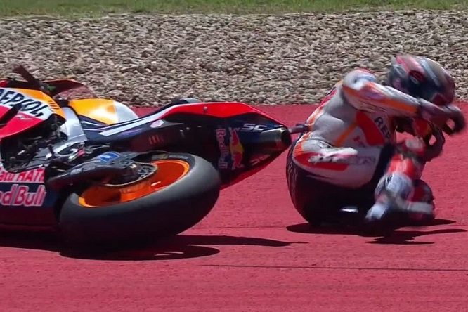 MotoGP | Marquez sulla caduta: “Errore che mi dà fastidio”