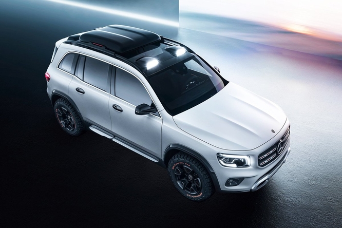 Mercedes GLB concept, debutto a Shanghai