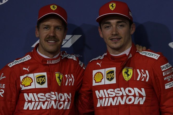 Vettel-Leclerc battle ‘good’ for Ferrari – Binotto