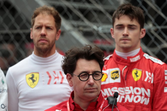 Binotto, Leclerc, Vettel: la chiamata a tre dopo il Brasile