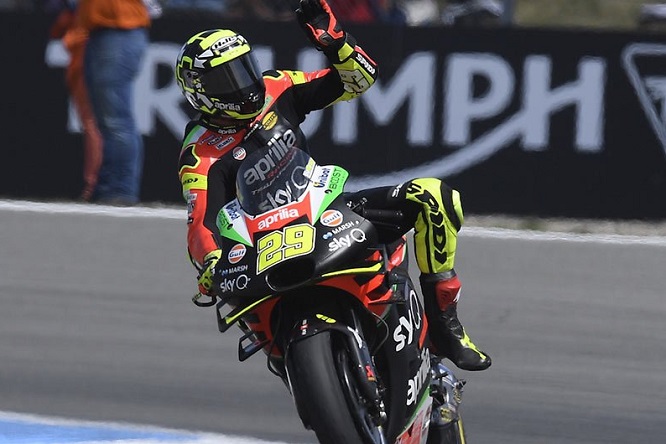 MotoGP | Iannone porta l’Aprilia tra i primi 10 ad Assen