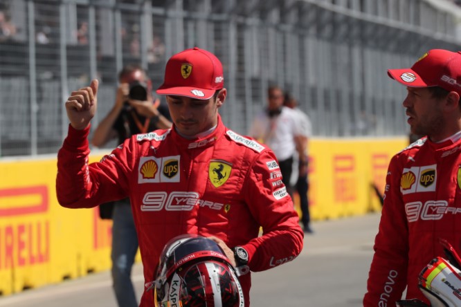 Leclerc: “Vettel prima guida? Ha commesso meno errori di me”