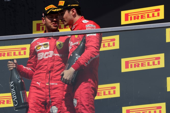 Leclerc non sapeva della penalità a Vettel