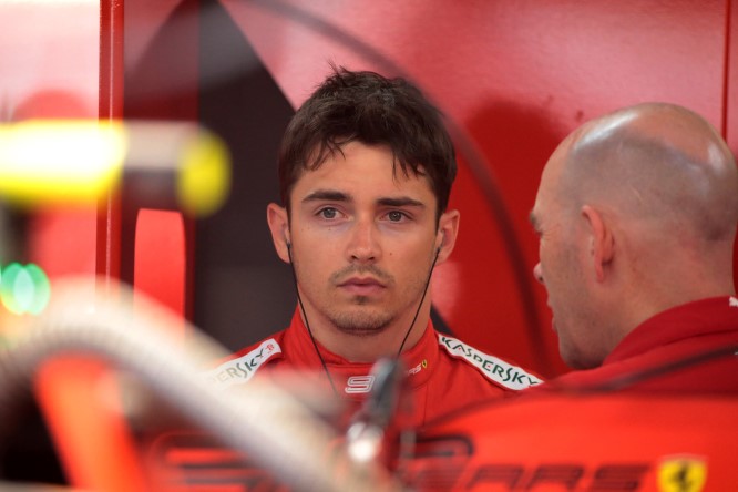 Leclerc: “La pista mi piace, ho buone sensazioni”