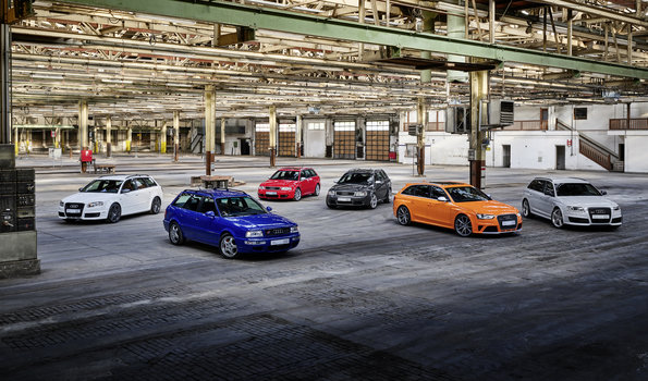 Audi RS, 25 anni di prestazioni al top