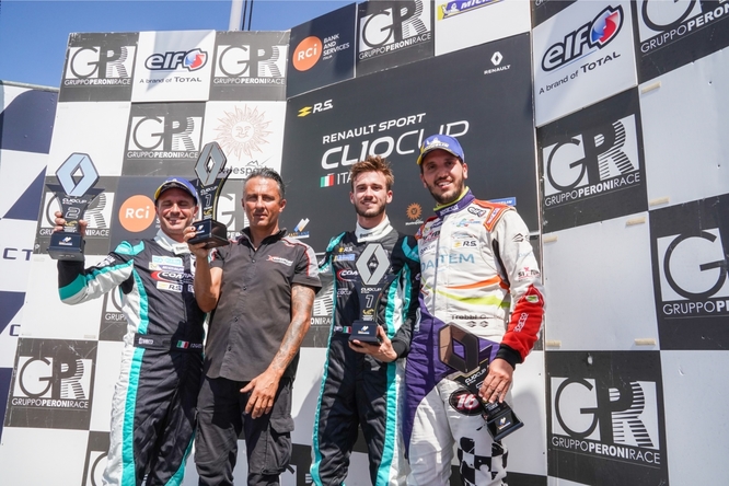 Clio Cup 2019, Jelmini fa doppietta a Misano