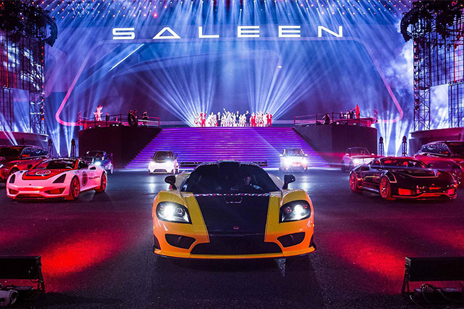 Saleen S7 al comando di quattro modelli per la Cina